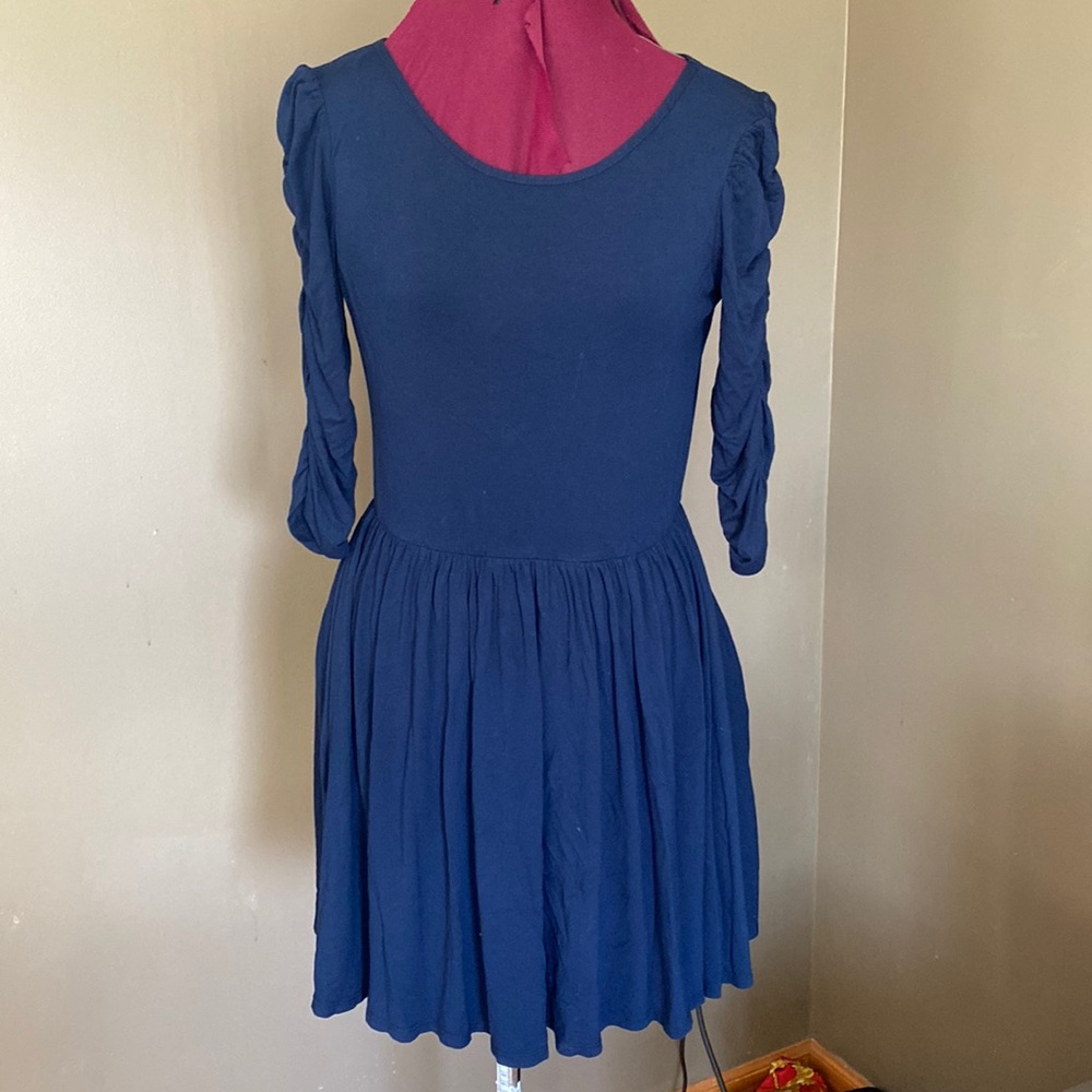 ASOS Navy Swing Dress (Size 6)